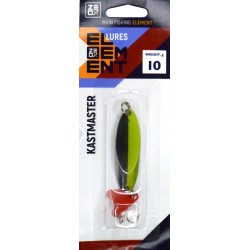 Блешня на хижу рибу, коливна, ZEOX Kastmaster, вага 10г, колір Silver-Gold